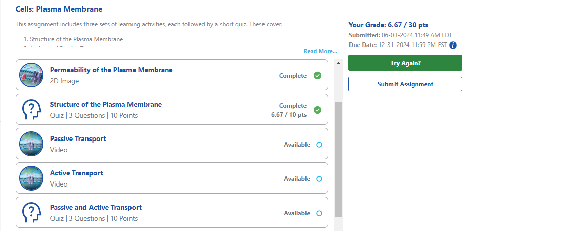 how to make assignment complete